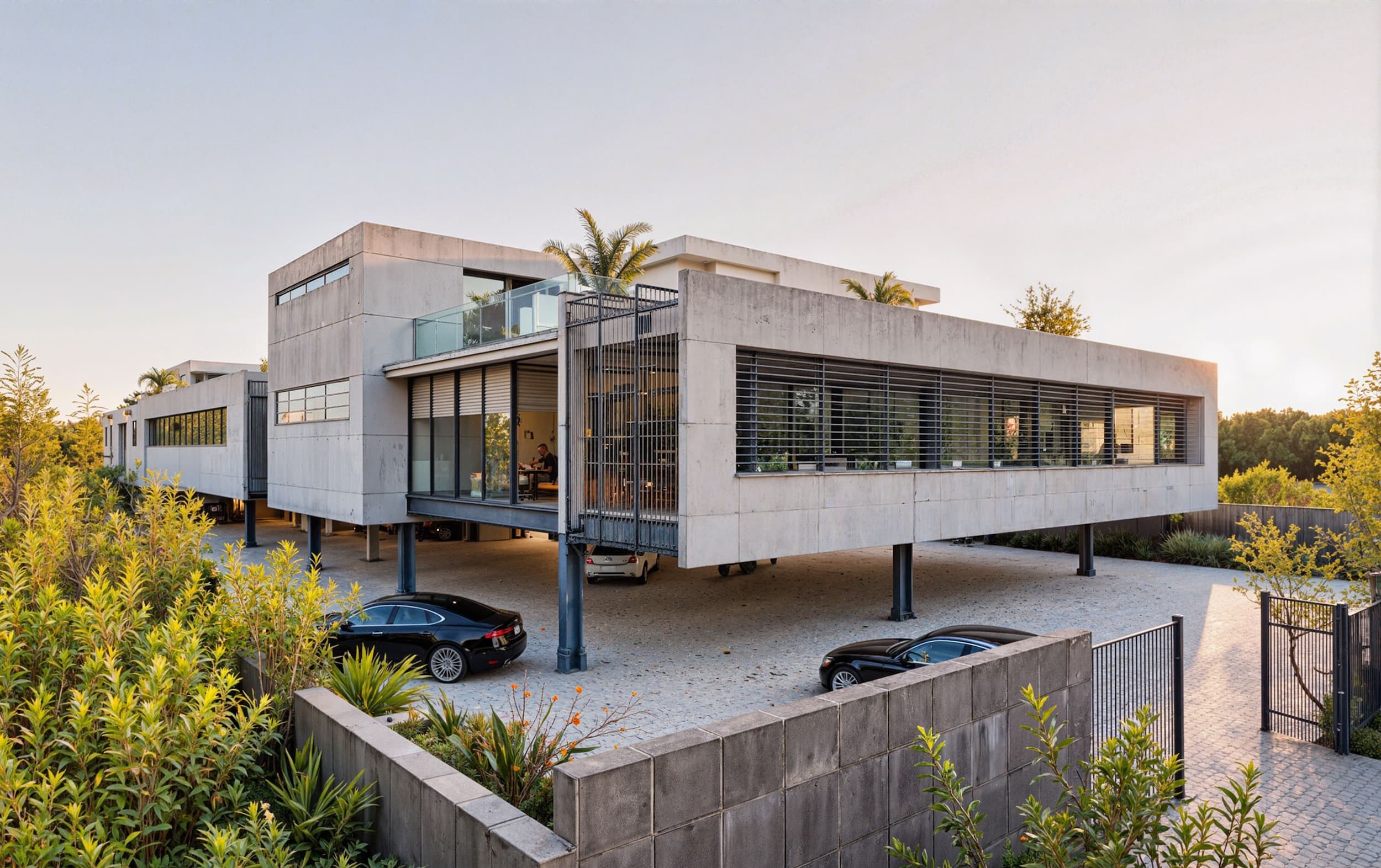 Building visualization in Benoni, South Africa